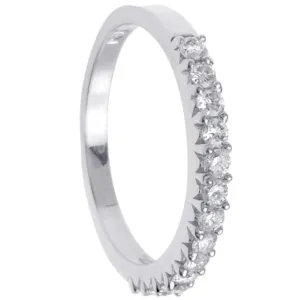 0.45ct 14K or 18K White Gold Diamond Ring