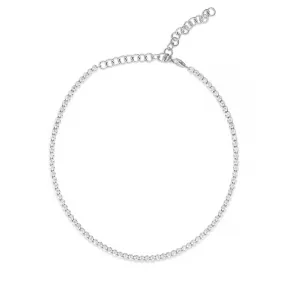 1 Carat Diamond Choker - White Gold