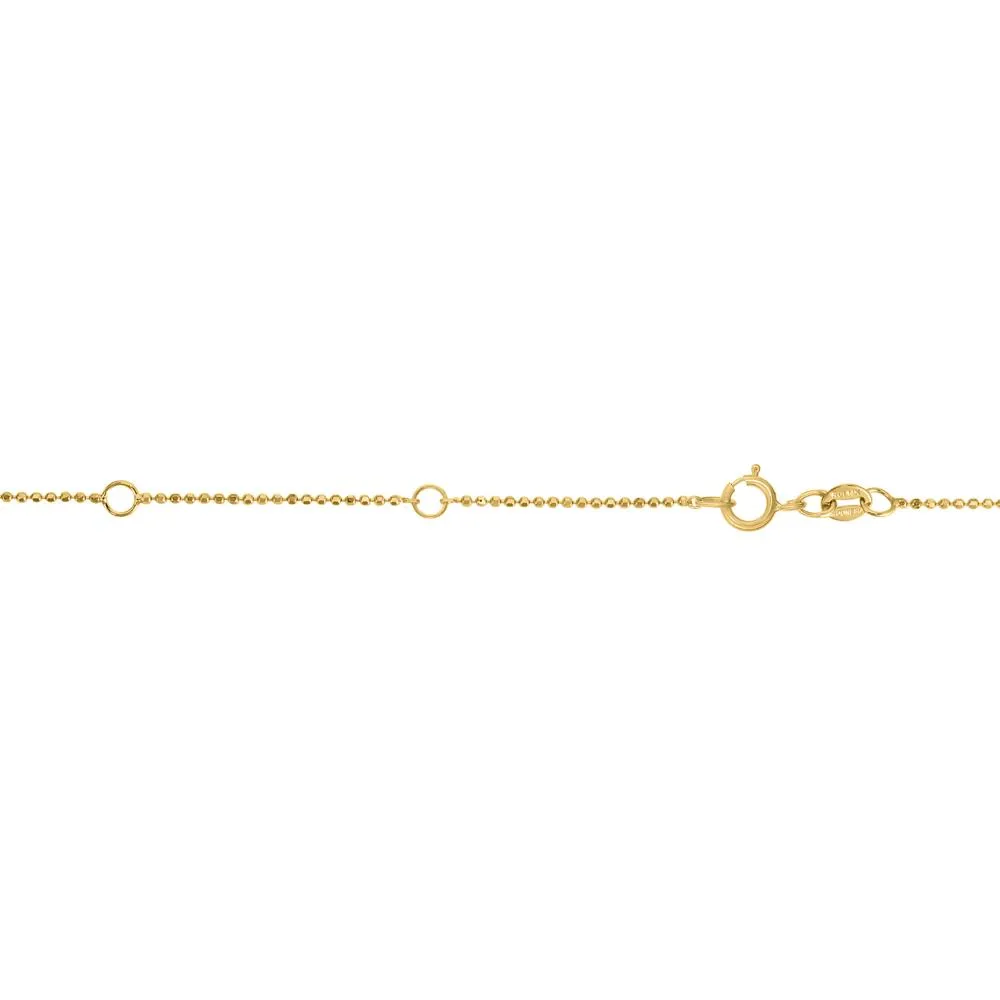10K .9mm Double Extendable Bead Chain