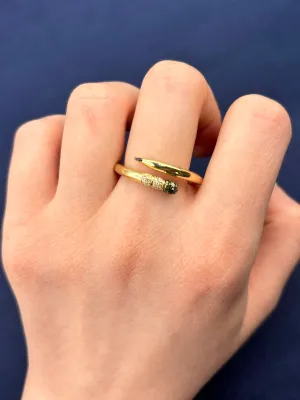 10K Custom Diamond Pencil Rings