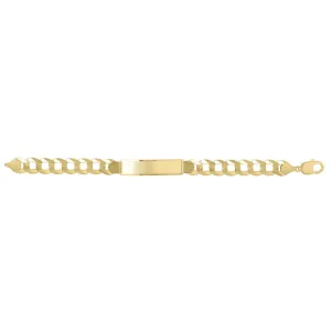 14K 11mm Curb ID Bracelet