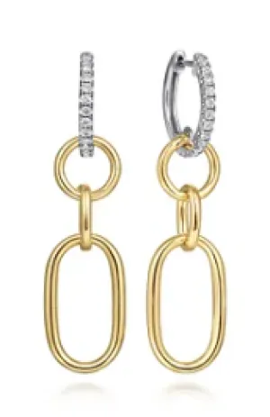 14k earrrings & diamond