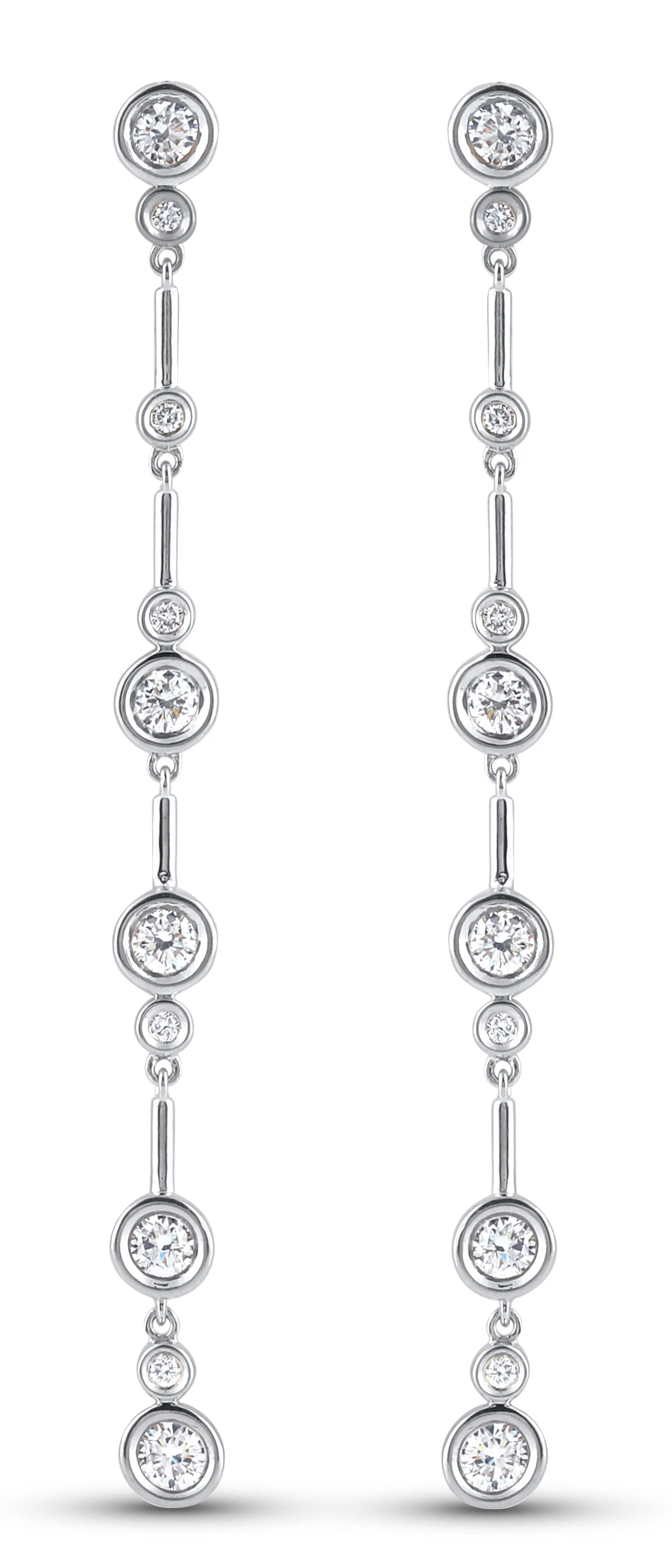 14K Gold & 1.0 TCW Lab-Grown Diamond Drop Earrings