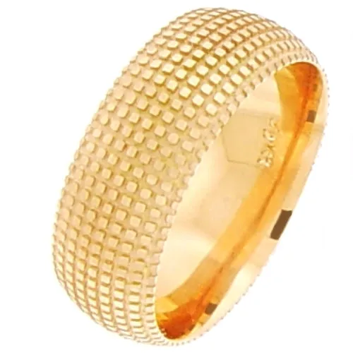 14K or 18K Yellow Gold Traditional Ring