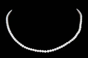 14K Yellow Gold Freshwater Cultured Pearl Choker Necklace