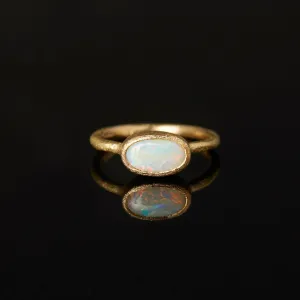 1.54 Carat One-of-a-Kind Boulder Opal Ring | OP10-OOAK