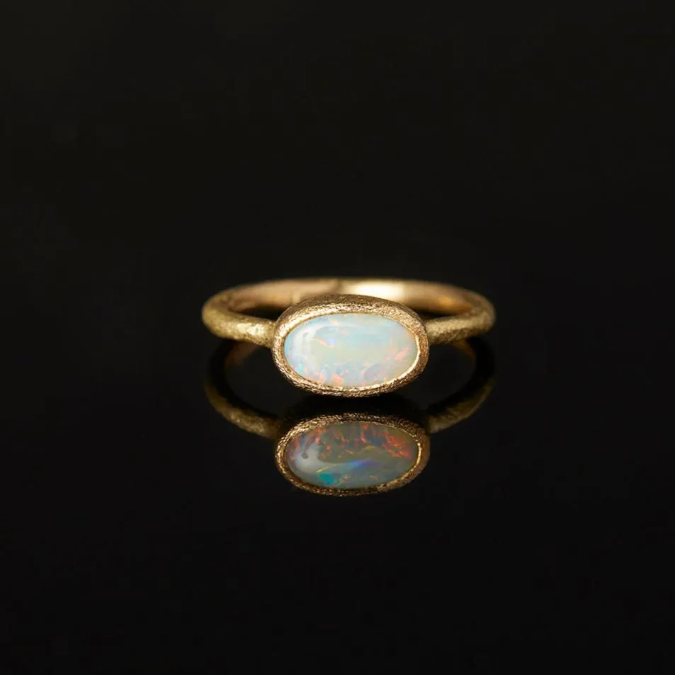 1.54 Carat One-of-a-Kind Boulder Opal Ring | OP10-OOAK