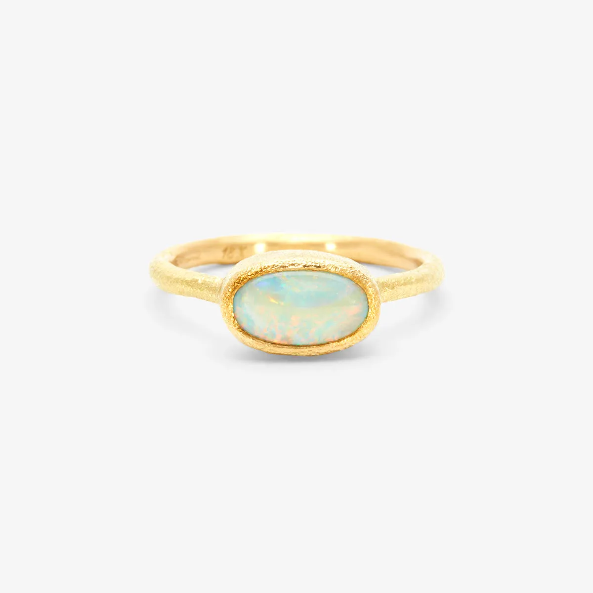 1.54 Carat One-of-a-Kind Boulder Opal Ring | OP10-OOAK