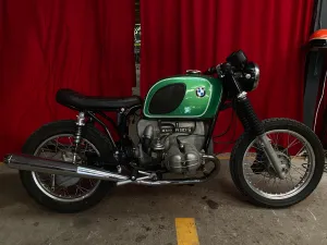 1975 Minz Green Bmw R90/6 | Custom