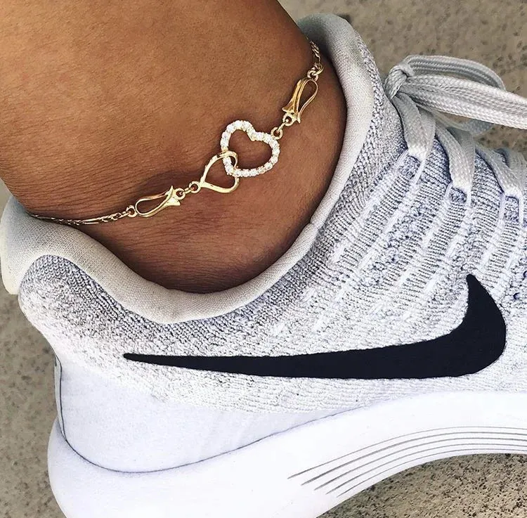 2022 Bohemia Anklets for Women Summer Beach Foot Chains Boho Beads Butterfly Bracelet Charm Anklet Set Ankle Jewelry Accessories