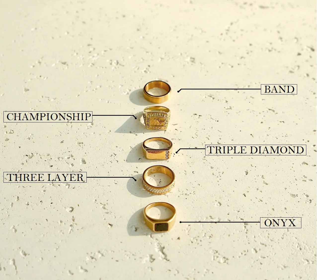 3 Ring Set