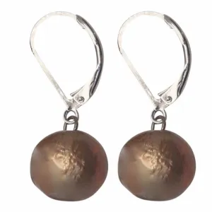 304-03-S | CHAMPANGE BAM BAM DANGLE EARRINGS ON SILVER