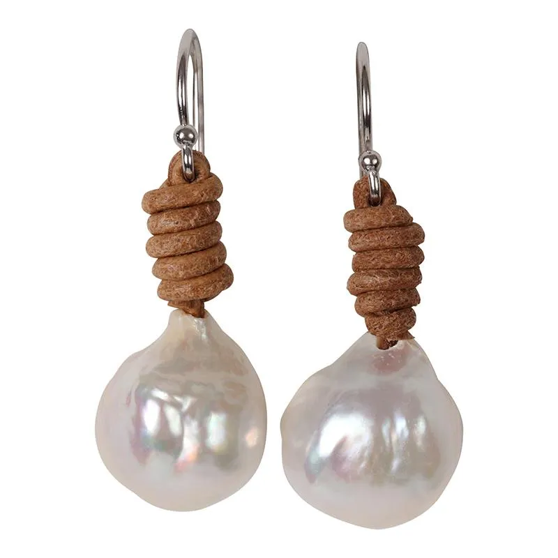 321-01-22 | TAN LAREDO EARRINGS