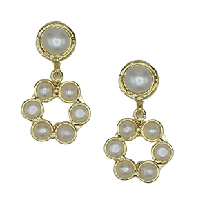 357-01-G | THE LAYLA EARRINGS ON GOLD