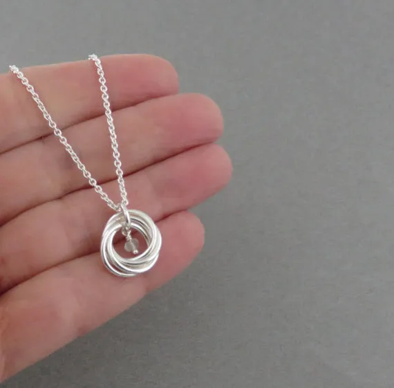 50th Birthday Gift for Women | Sterling Silver Birthstone Gift | 50th Birthday Gift for Her