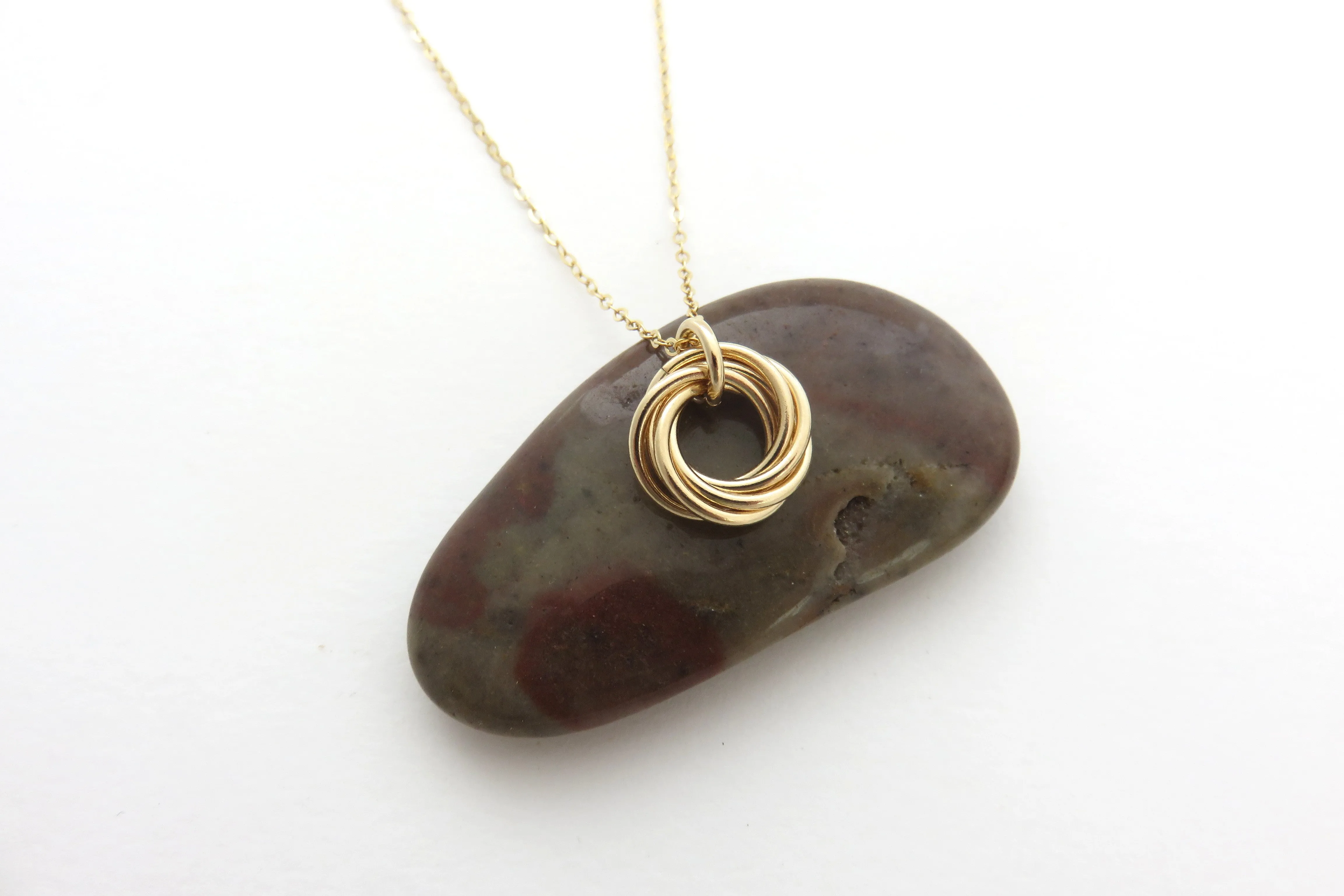 60th Birthday Necklace | Gold Filled Ring Necklace | 60th Birthday Gifts for Her