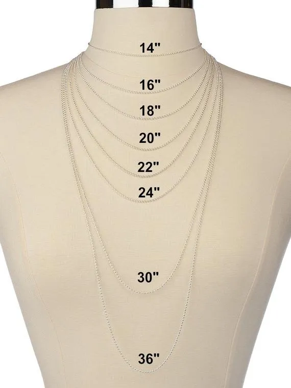 70th Birthday Necklace | Sterling Silver Birthstone Necklace | 70th Birthday Gifts
