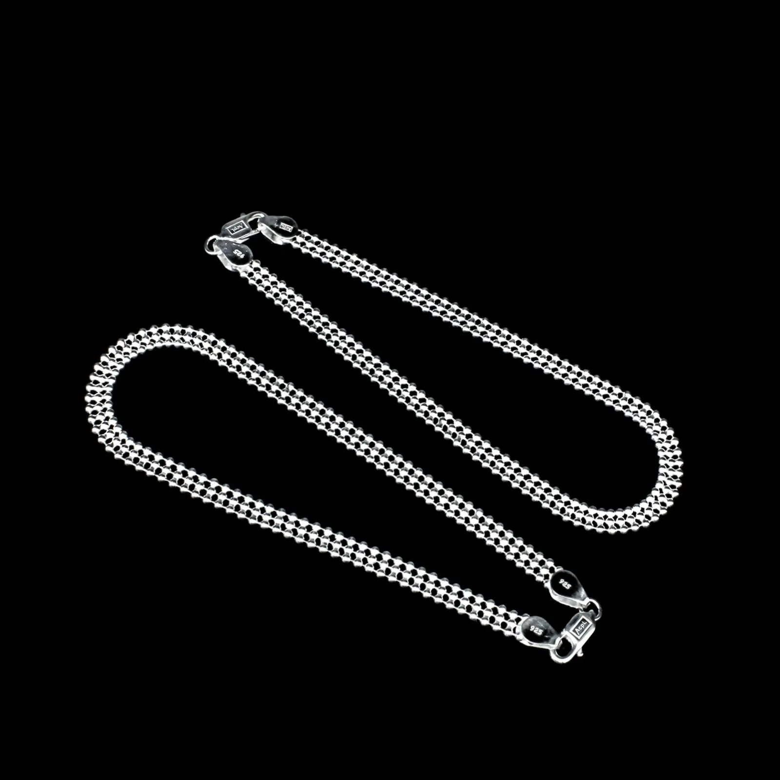 925 Silver Girl Women Ball Chain Anklets Ankle Bracelet