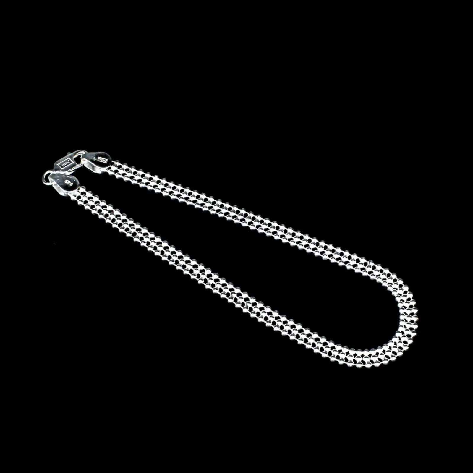 925 Silver Girl Women Ball Chain Anklets Ankle Bracelet