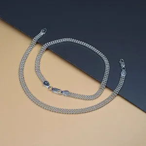 925 Silver Girl Women Ball Chain Anklets Ankle Bracelet