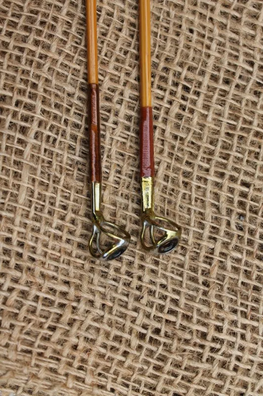 Allcock Carp-Avon Twin Tipped Vintage Split Cane Carp Fishing Rod.