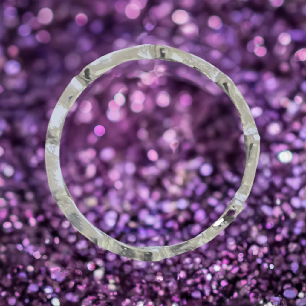 Amethyst Birthstone Stacker Ring by The Urban Charm