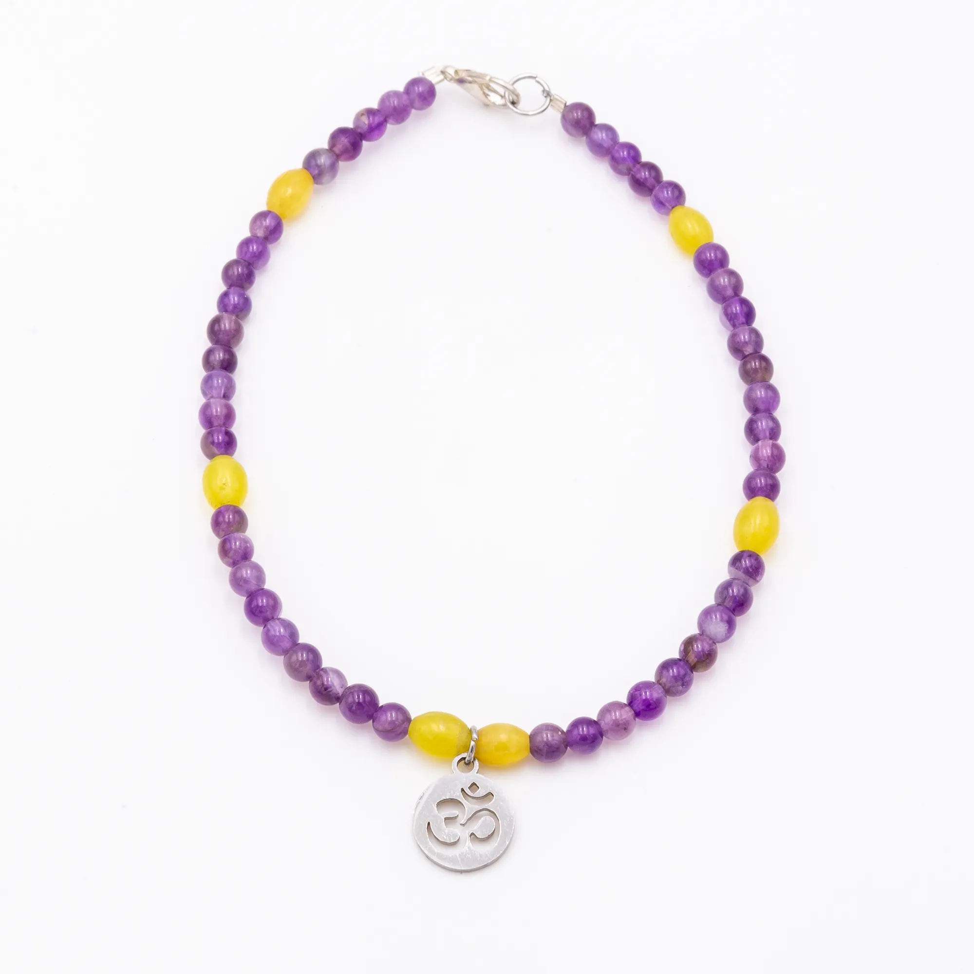 Amethyst - Jade Anklet