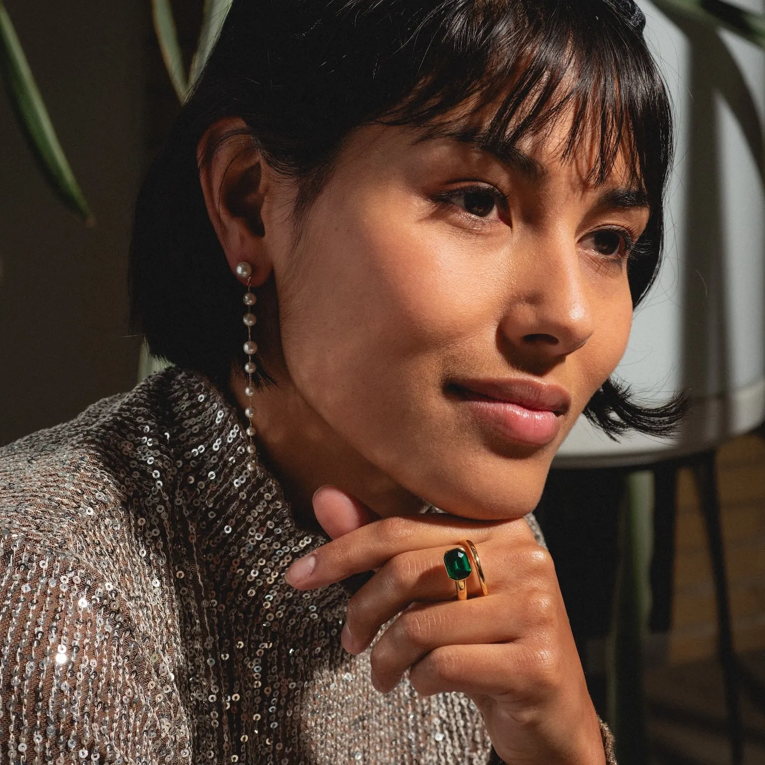 Anais Multi Drop Earrings