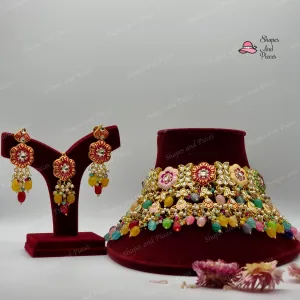 Angel necklace and Tikka Set