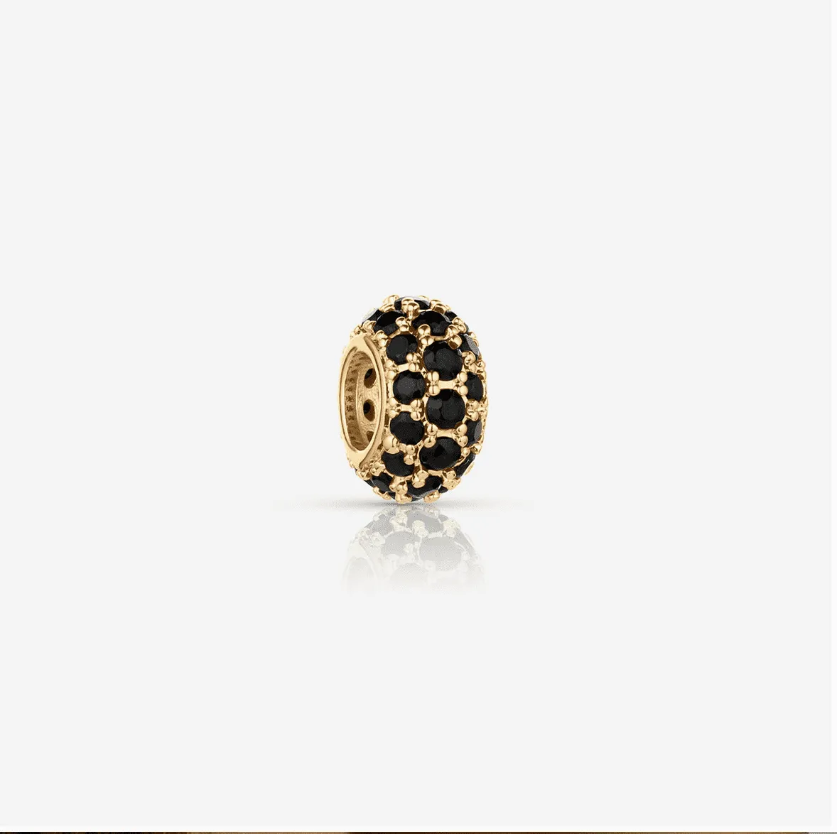Astra Black Pave Beach Charm