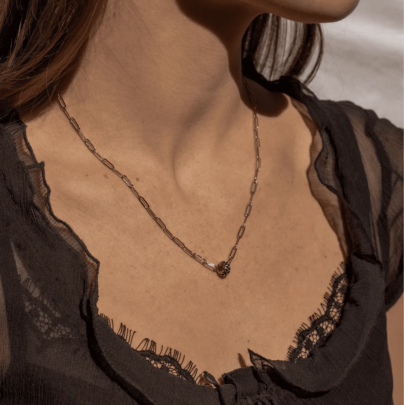 Astra Black Pave Beach Charm
