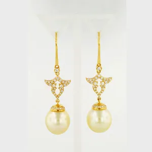 Autore South Sea Cream Pearl Earring