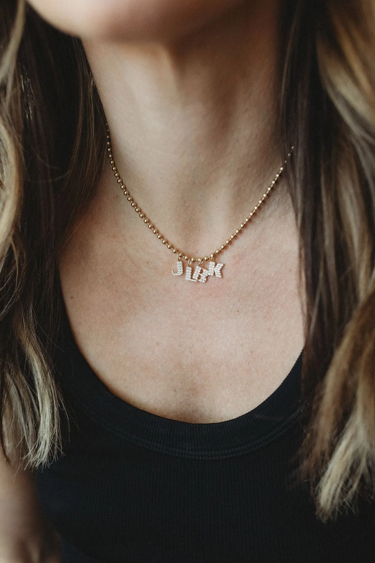 Baby Letter Charms