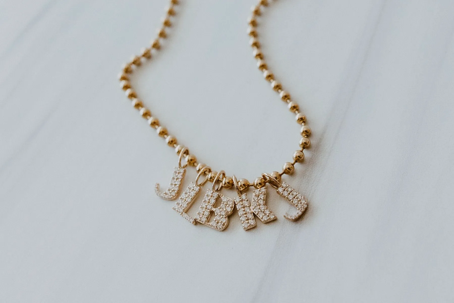 Baby Letter Charms