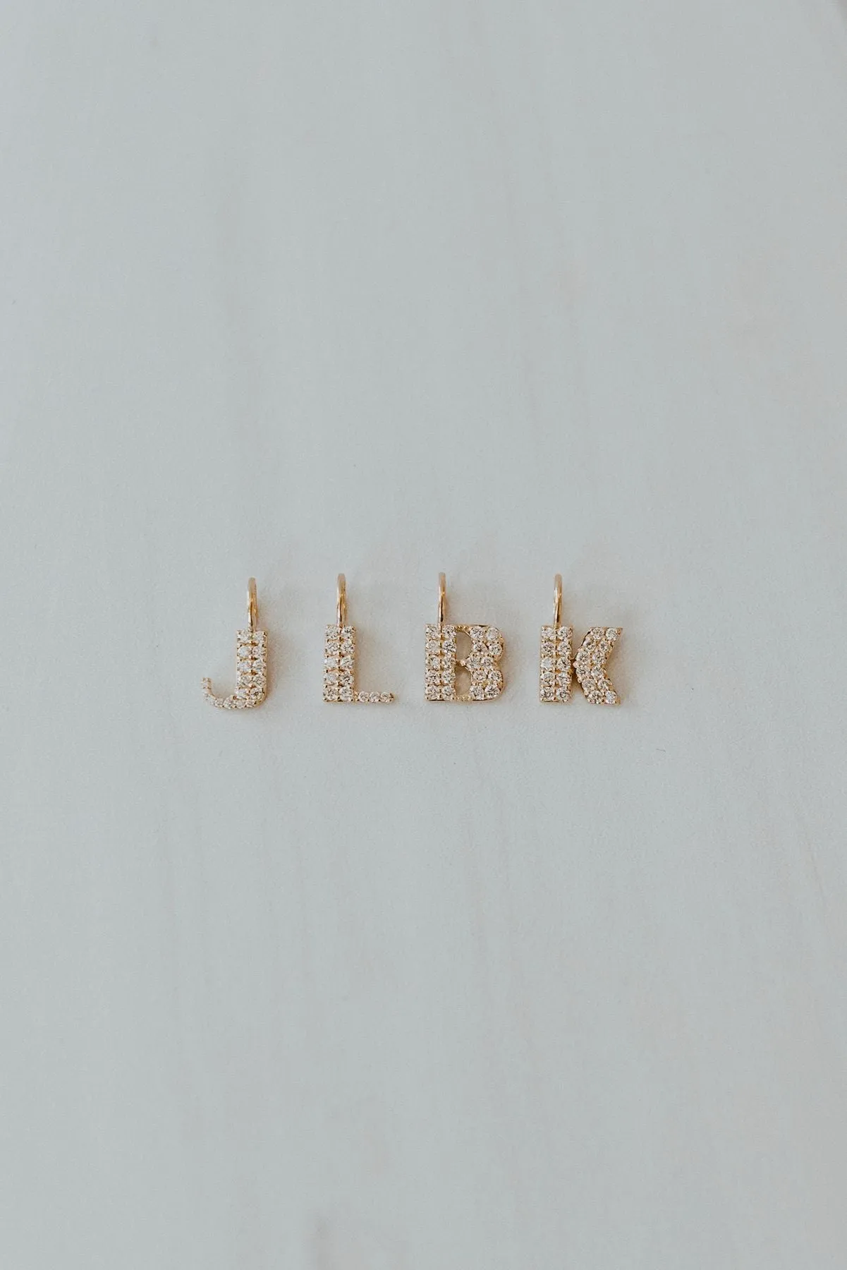 Baby Letter Charms