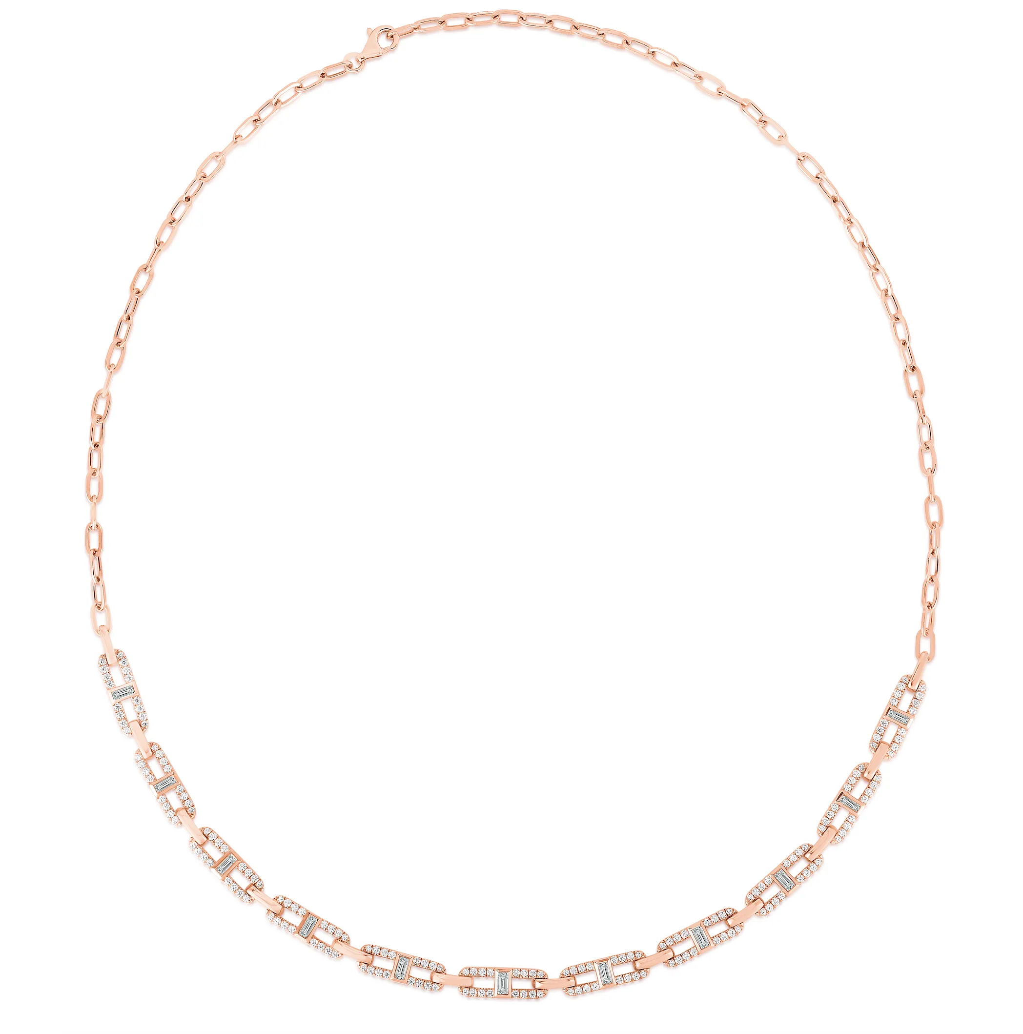 Baguette Link Choker