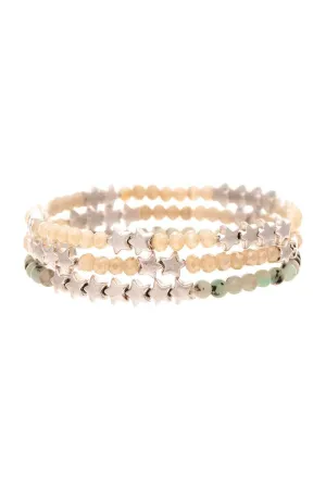 Beaded Star Bracelet