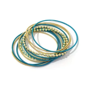 Beaded Viper Starter Stack Turq