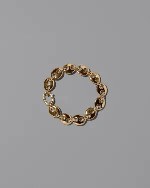 Bedrock Medium Bracelet - Solid Gold