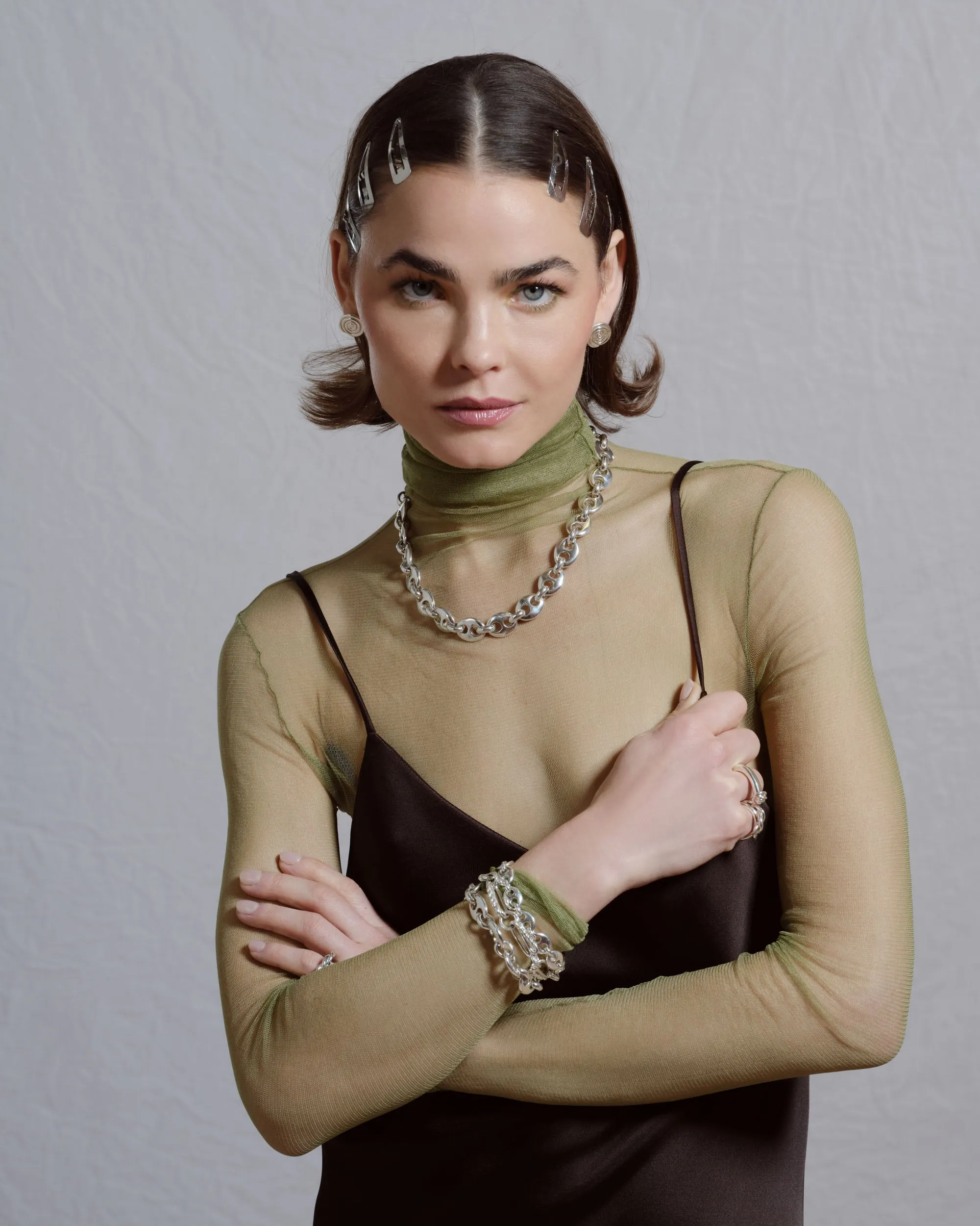 Bedrock Medium Bracelet - Solid Gold