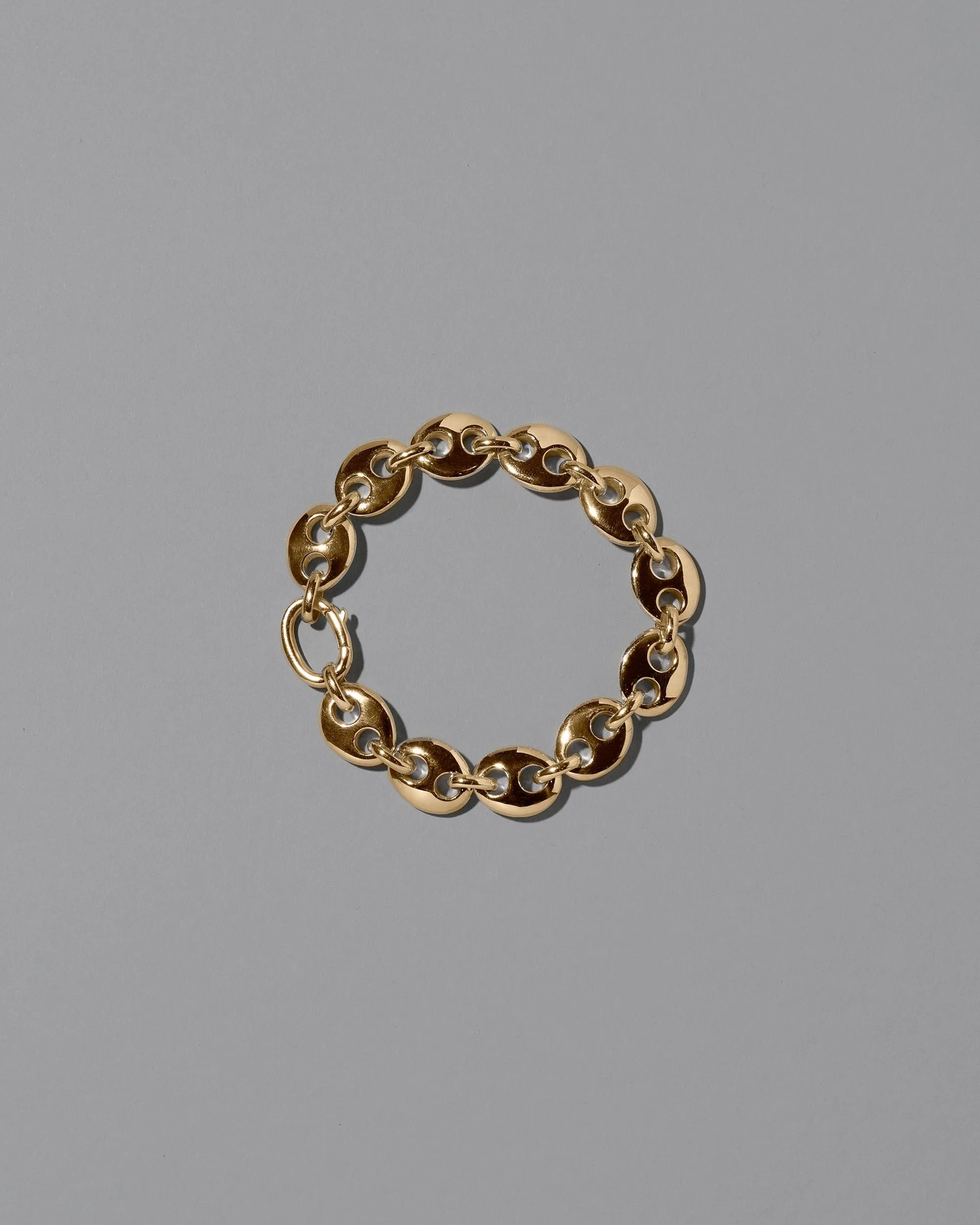 Bedrock Medium Bracelet - Solid Gold