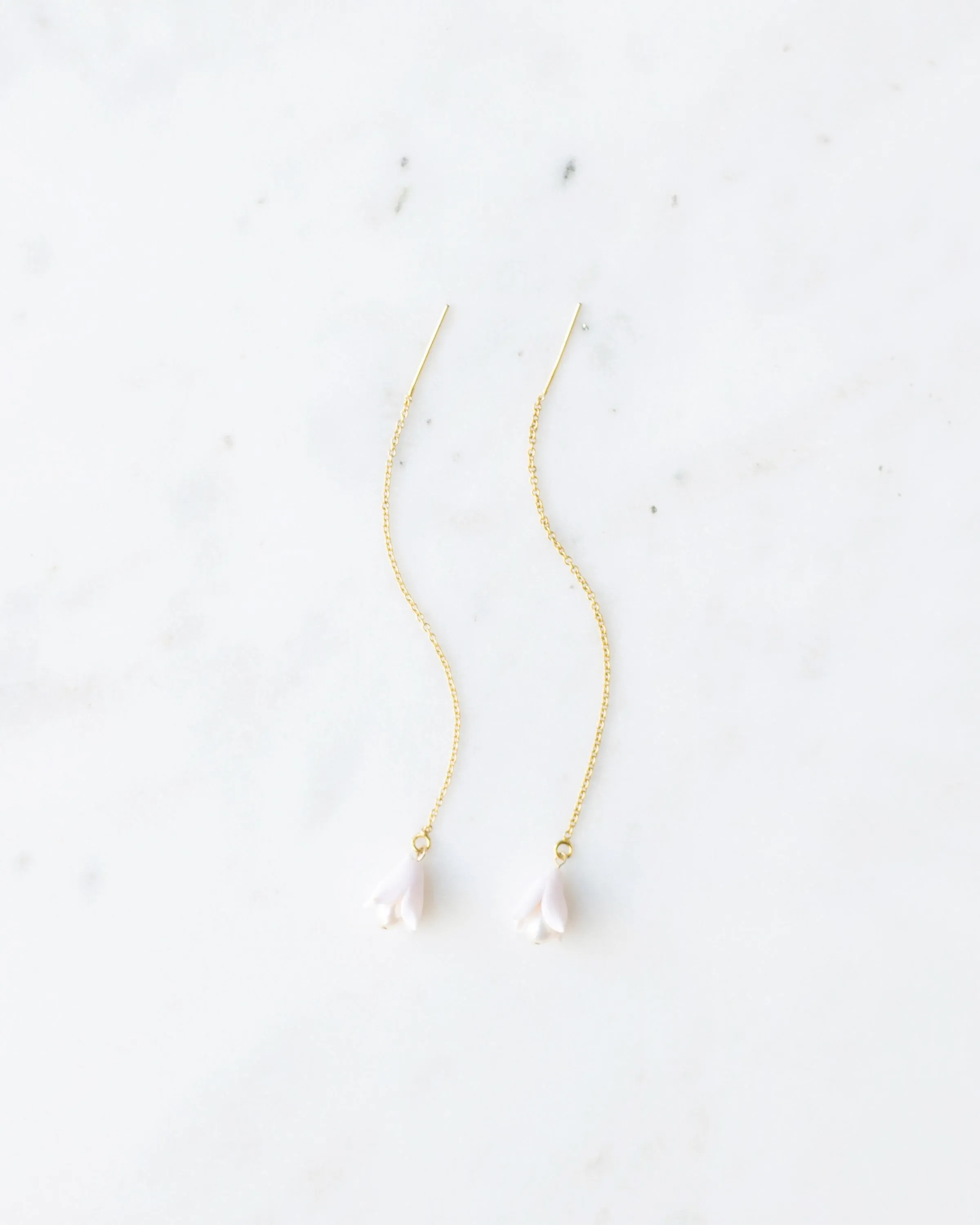 Belle Fleur Threader Earrings