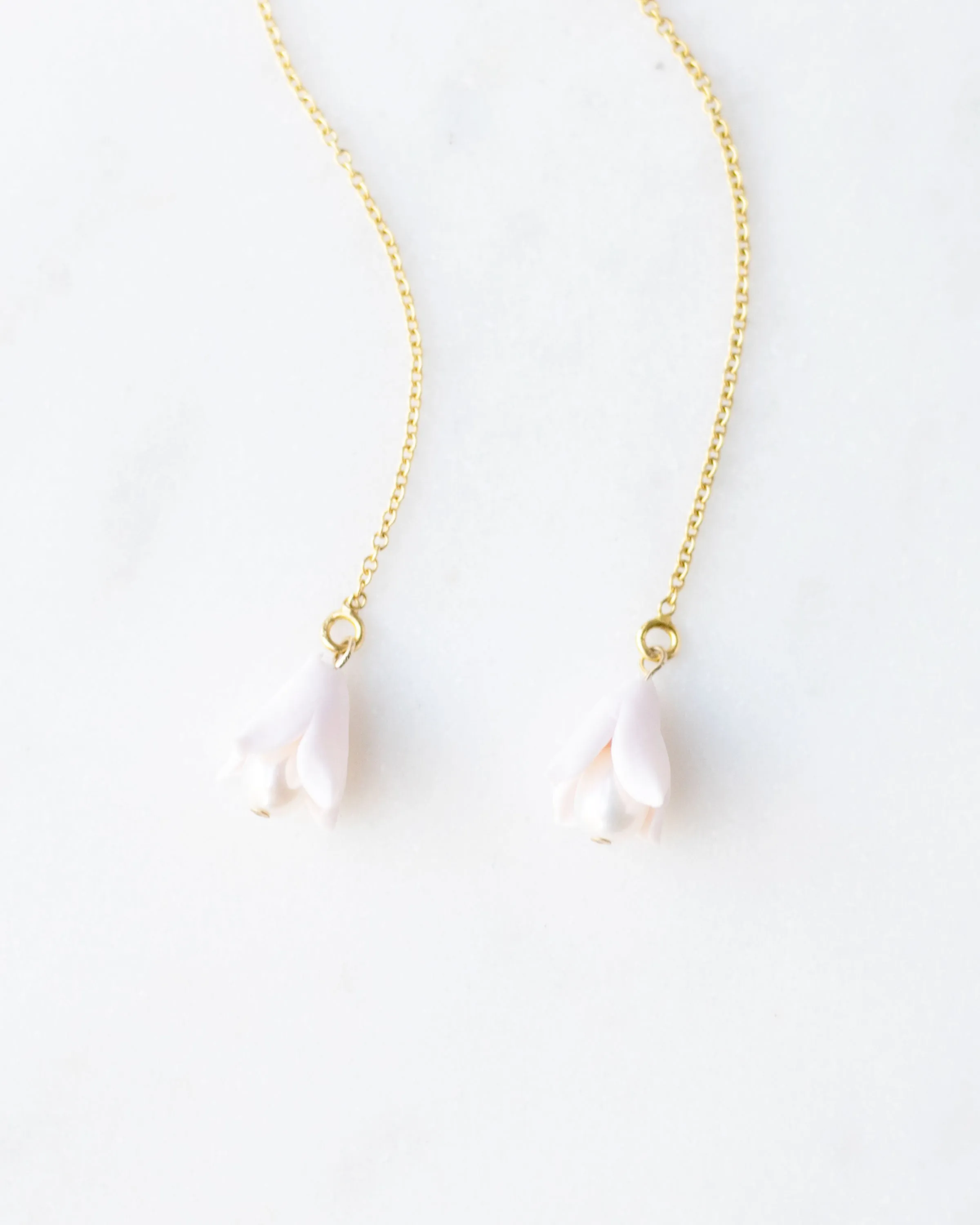 Belle Fleur Threader Earrings