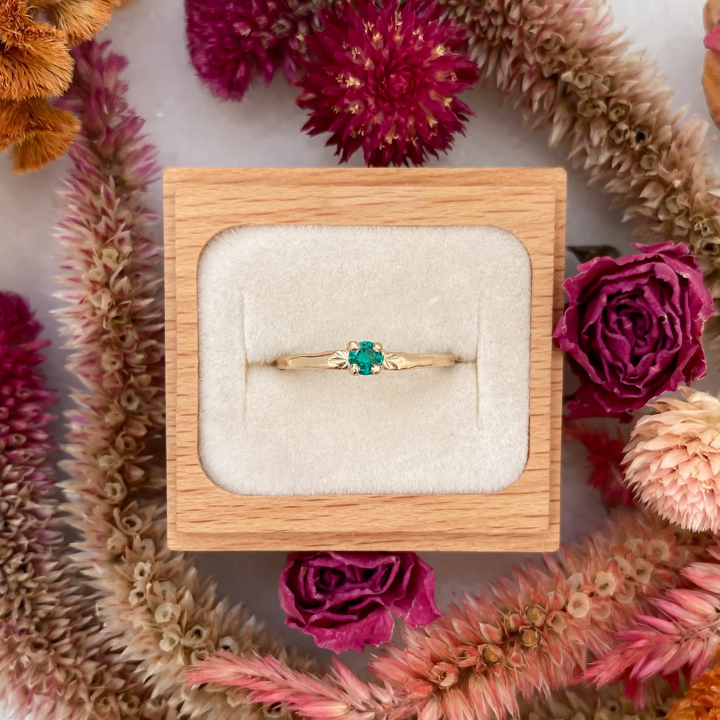 Birthday Sprinkles | 14k Birthstone Rings