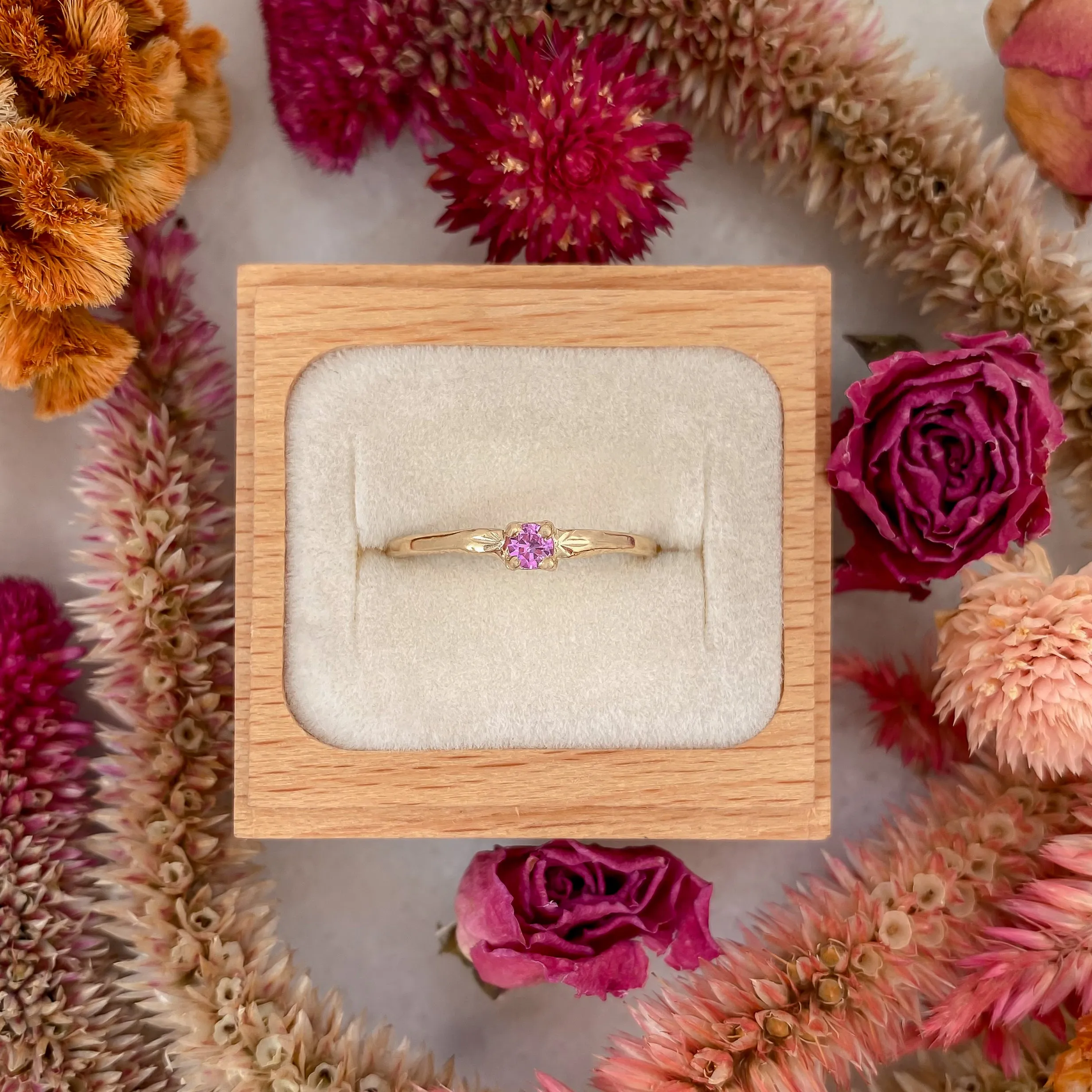 Birthday Sprinkles | 14k Birthstone Rings