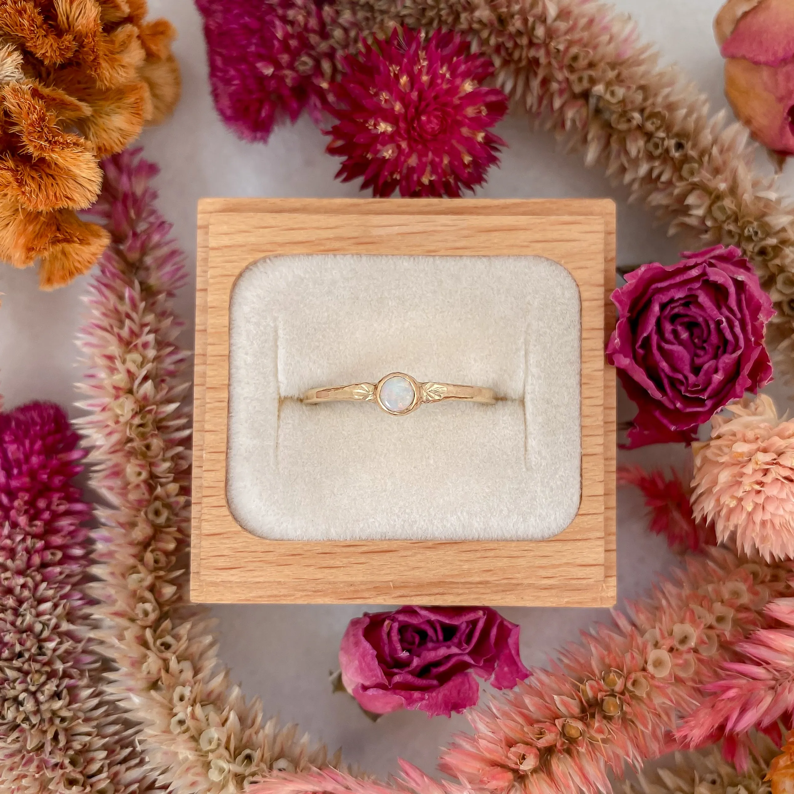 Birthday Sprinkles | 14k Birthstone Rings