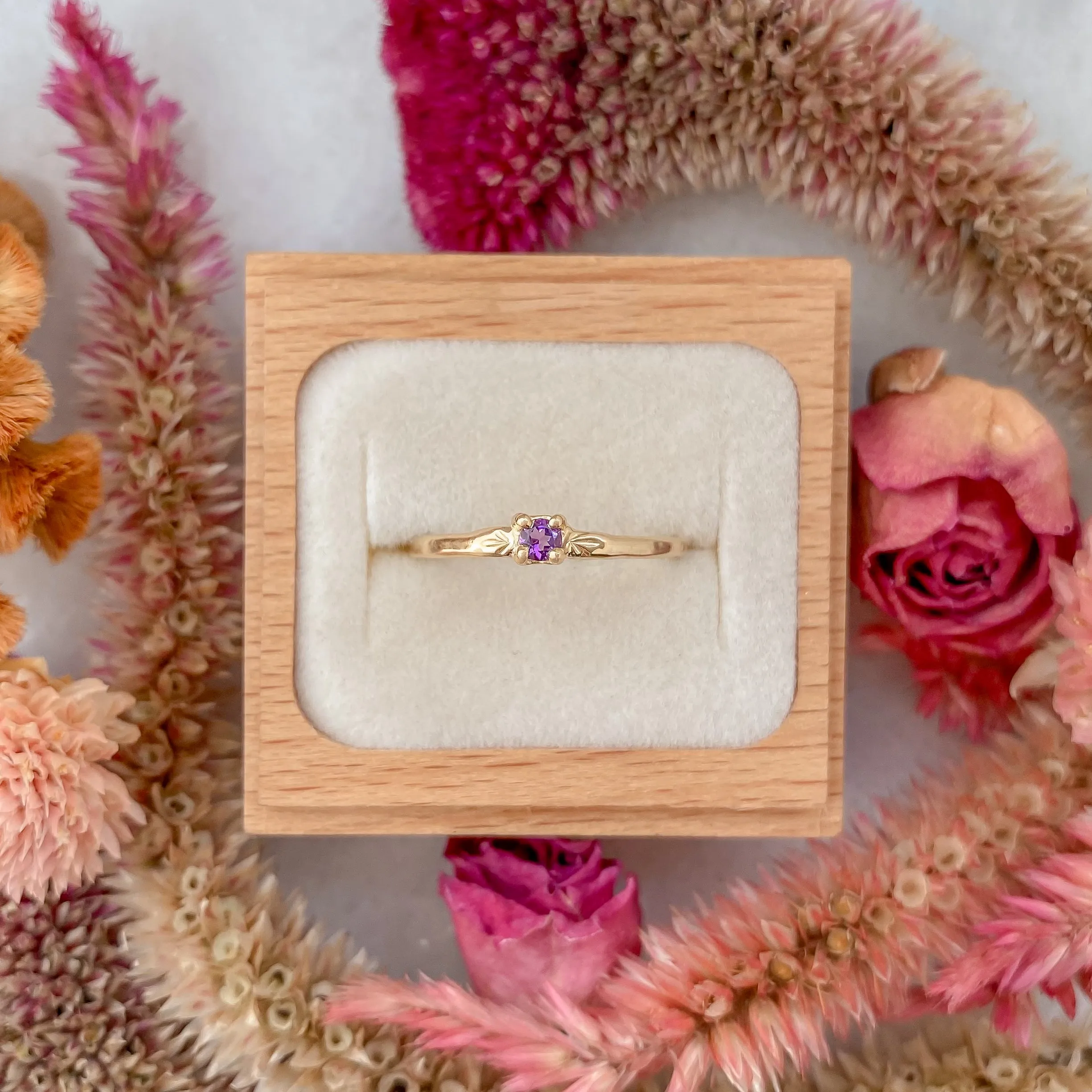 Birthday Sprinkles | 14k Birthstone Rings