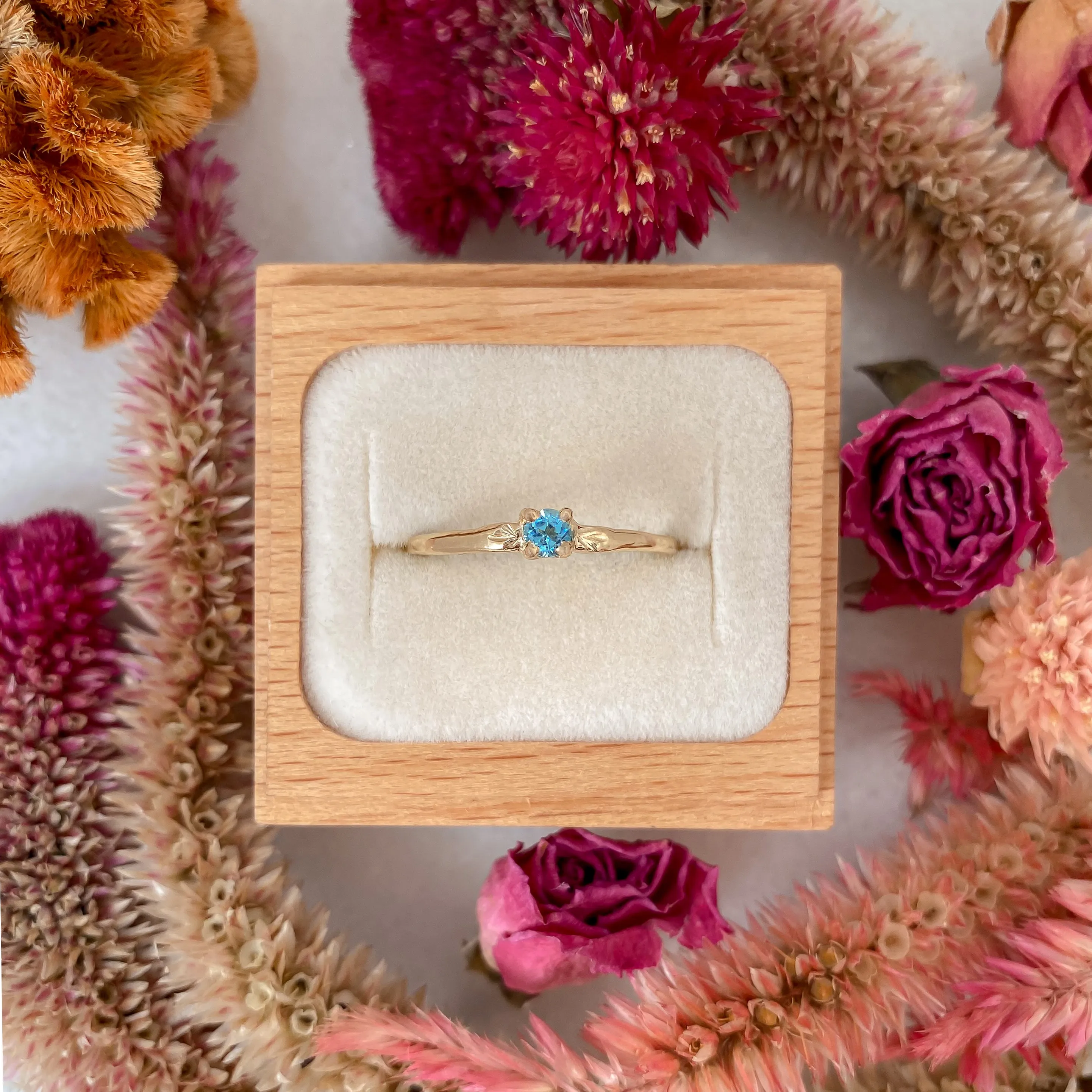 Birthday Sprinkles | 14k Birthstone Rings