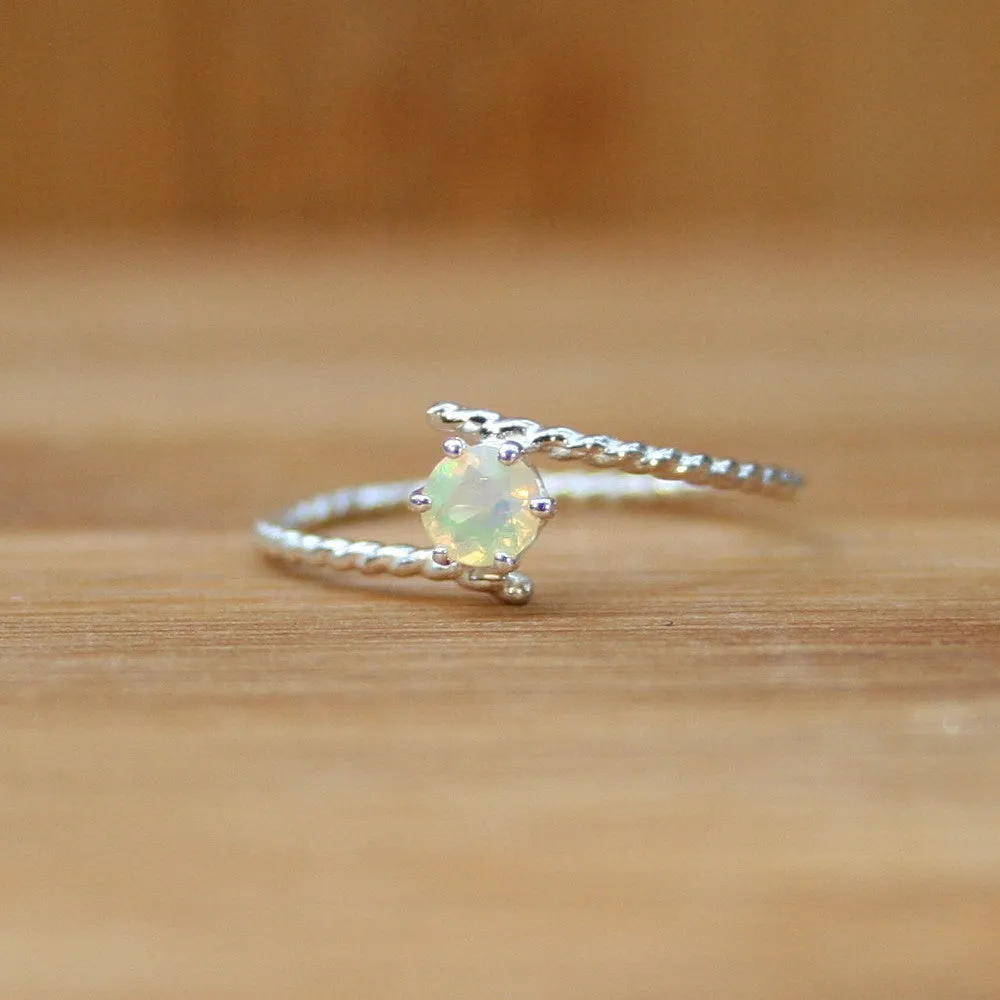 Birthstone Ring Engagement Jewelry Handmade