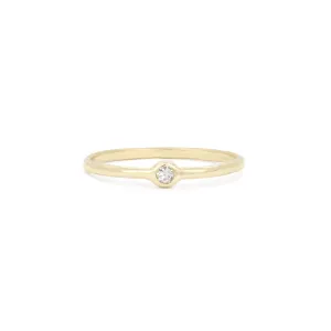 Birthstone Talisman Ring | April | Diamond